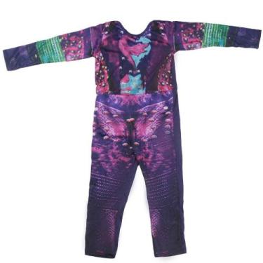 Imagem de Fantasia Mal Descendentes Infantil Longa - Fantasias Carol EF, M 7 - 1