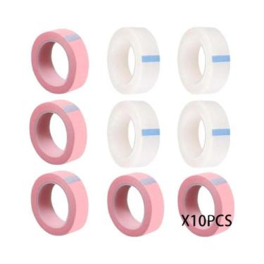 Imagem de Fita Micropore Para Cílios, Fitas Para Abaixo Dos Olhos, 3, 10, 50 Peç