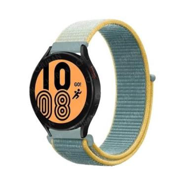 Imagem de Pulseira De Nylon 20mm/22mm Para Samsung Galaxy Watch GT E Huawei Watc