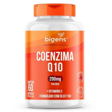 Imagem de Coenzima Q10 200mg - 60 Cápsulas - Bigens-Masculino