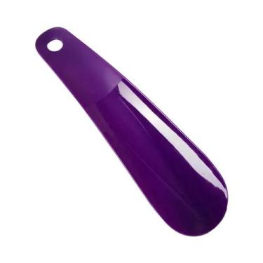 Imagem de Colher De Sapato De Plástico Portátil De Cabo Curto De 16cm Para Uso D