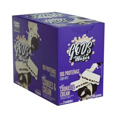 Imagem de Gods Wafer  - 6 Unidades de 51g Cookies & Cream - Canibal-Unissex