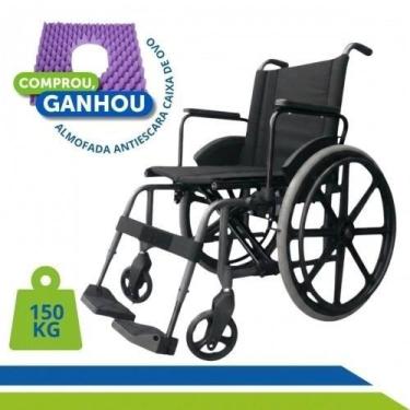 Imagem de Cadeira de Rodas Dobrável Ortomobil MA3F até 150kg  Conforto, Seguranç