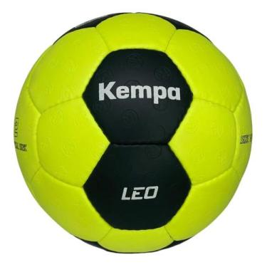 Imagem de Bola Handebol Kempa Leo H3 Tamanho 3 Oficial Cbhb Amarela Profissional