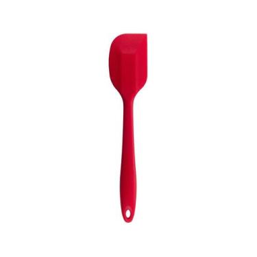 Imagem de Espatula de Silicone 27cm Vermelho Oikos, Vermelho