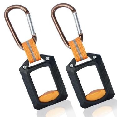 Imagem de Organizador de porta-gravatas com zíper MELOTOUGH Black, 2 unidades