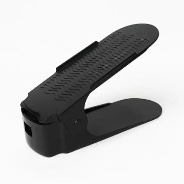 Imagem de Kit 20 Organizadores De Sapato E Tênis - Preto Com Regulagem - Congrat