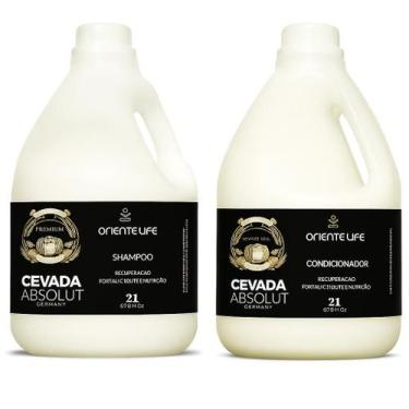 Imagem de Oriente life kit cevada shampoo + condicionador profissional 2l