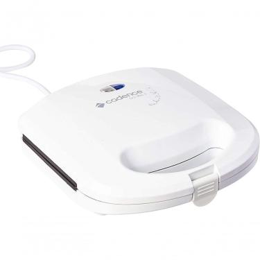 Imagem de Sanduicheira Cadence White Ellegance Grill Antiaderente 750W Branco com Luz Indicadora...