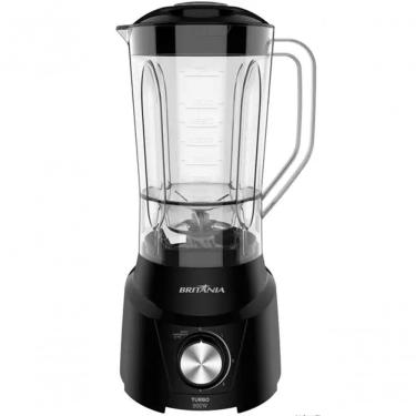 Imagem de Liquidificador Britânia Ultra Turbo Ellegance 900W 1.5L com Filtro 4 Velocidades Preto 220V
