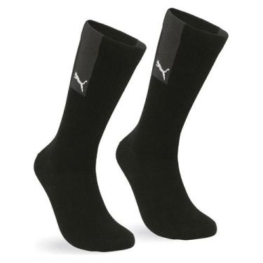 Imagem de Meia Selene Esportiva Cano Longo Sola Atoalhada- 1 UNIDADE, Preto, 39/