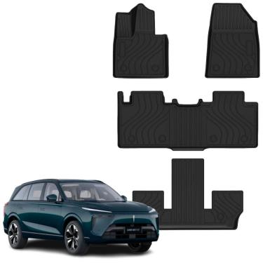 Imagem de Tapete automotivo bandeja de borracha para GWM WEY 7 Conjunto 4 pcs Ekap