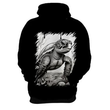 Imagem de Blusa de Frio de Tartaruga Marinha Desenhada 1 - Kasubeck Store®, Inf 