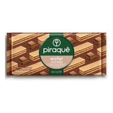 Imagem de Biscoito Wafer Chocolate Piraquê Pacote 100g