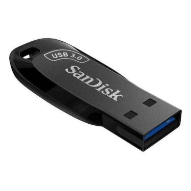 Imagem de Unidade flash preta Sandisk Ultra Shift 32gb USB 3.0 100MB/s - Congrat