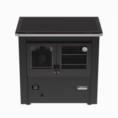 Imagem de Fogao a Pellets Venax n 2 Le Corbusier Preto, 110V