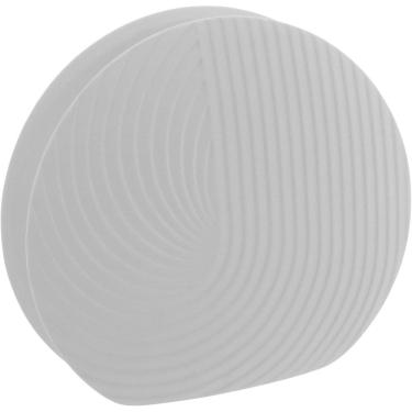 Imagem de VASO DECORATIVO ENFEITE PLANTA CERÂMICA 20x18x18cm BRANCO