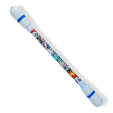 Imagem de Caneta Em Gel Pen Spinning P/ Manobra Gira No Dedo Giratória - Kawaii,