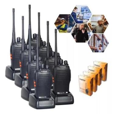 Imagem de Kit 8 Radios Comunicador Baofeng 777s Profissional Ht Uhf - Radio Comu