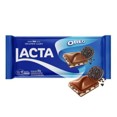 Imagem de Chocolate Lacta ao Leite com Recheio de Oreo 90g