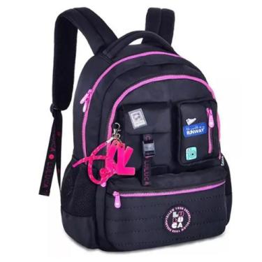 Imagem de Mochila Costas Luluca 17,5" LU 24636- Clio Style, Preto
