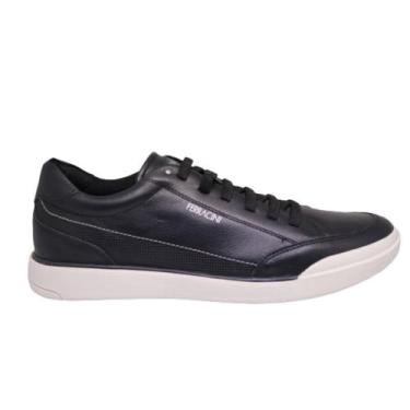 Imagem de Sapato masculino ferracini star 1056 e preto/branco, 40