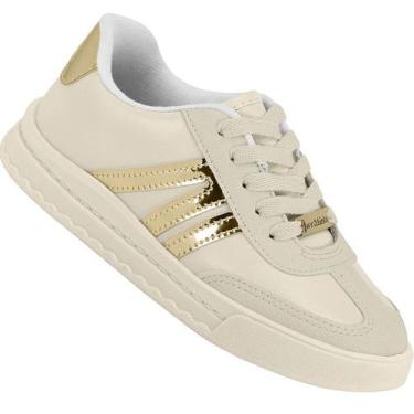 Imagem de Tenis Infantil Molekinha 2575.115 Meninas, Bege, 31