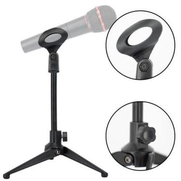Imagem de Suporte Microfone De Mão Messa Metal Ajustável Regulável - Bell