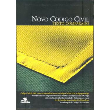 Imagem de Novo Código Civil  Texto Comparado - Harbras