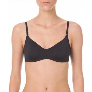 Imagem de Sutiã Sem Bojo Lift Liz Lingerie - Ref. 51253, Preto, 42
