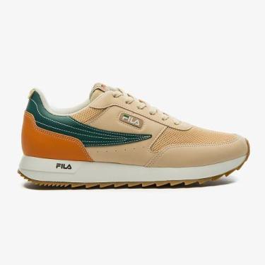 Imagem de Tênis Fila Retro Flag Masculino - Original, 38, Bege