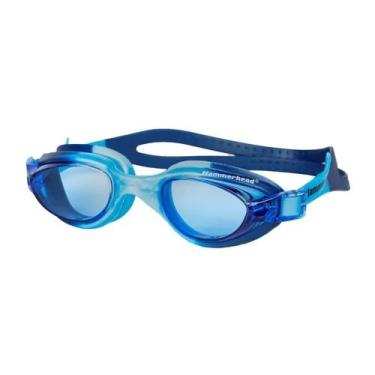 Imagem de Oculos Natação Hammerhead Phantom Adulto, Azul, Marinho, Único