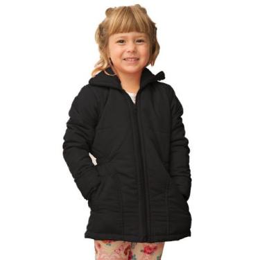 Imagem de Casaco acolchoado Infantil Juvenil 1 a 16 Anos Inverno - BLACK SAND, 1