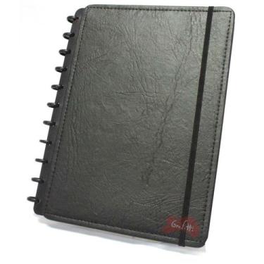 Imagem de Caderno Grande Preto Ecológico com 80 Folhas Caderno Inteligente