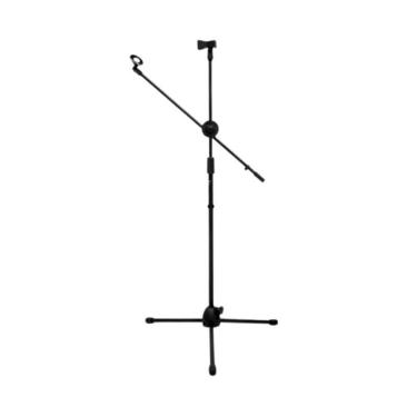 Imagem de Suporte Boom Duplo para Microfone DSM-01 Altura Regulável e Haste Girafa Articulada Dolphin