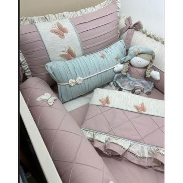 Imagem de Kit berço 9 peças boneca camponesa - NANY BABY