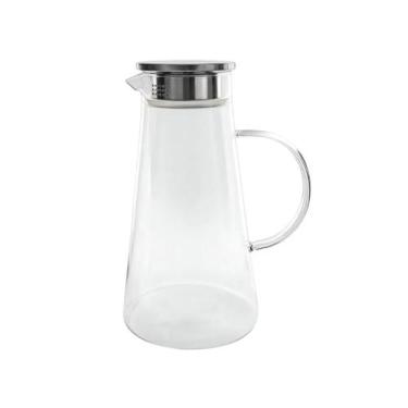 Imagem de Jarra de Vidro Borossilicato Tampa Inox 1,8L Cosy