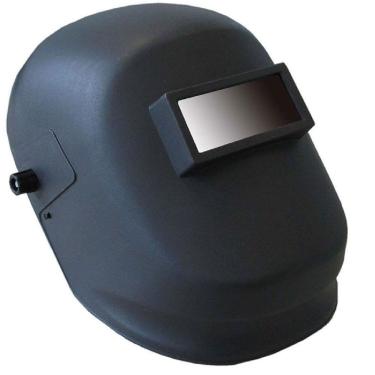 Imagem de Máscara de Solda Visor Fixo sem Catraca 010253810 Proteção UV e IR Leve e Anatômica Carbografite