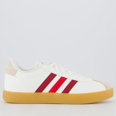 Imagem de Tênis Infantil Adidas VL Court 3.0, Branco, 32