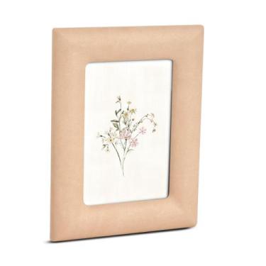Imagem de Porta retratos em mdf com revestimento em pu bege - 10x15 - MART