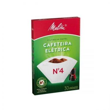 Imagem de Filtro de papel n4 cafeteira elétrica caixa com 30 unidades - Melitta