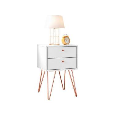 Imagem de Mesa de Cabeceira Bled 2 GV Branca - Modern, Branco