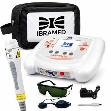 Imagem de Laser Terapêutico 850nm Ibramed Estética E Reabilitação Com Bolsa Tran