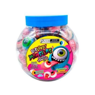 Imagem de Bala de gelatina diploko olhos famintos monster 720g c/60 un