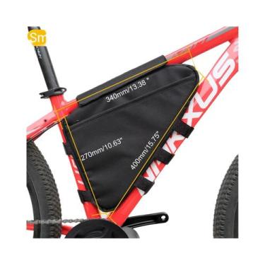 Imagem de Bolsa Triangular Impermeável Para Bateria De E-Bike, Acessório De Cicl