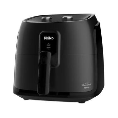 Imagem de Air Fryer Philco 9L 2000w Cesto Quadrado Gold Paf90B Preto