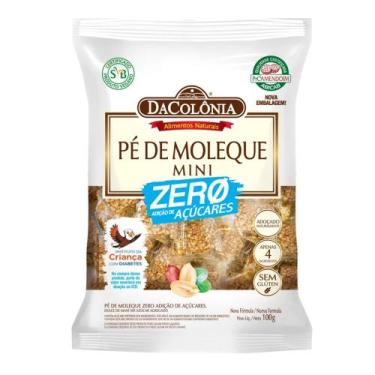 Imagem de Kit 10 pé de moleque zero açúcar (100g cada und) dacolonia