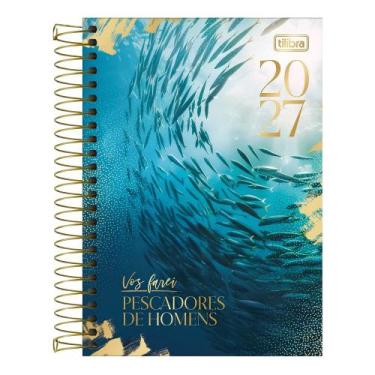 Imagem de Agenda Bíblica 2027 Espiral Diária Devocional 12,9cm X 18,7cm M5 - Til