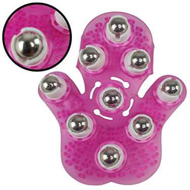 Imagem de Luva massageadora Esferas Massagem corporal Estetica Corpo Relaxamento