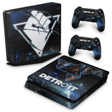 Imagem de Adesivo Compatível Ps4 Slim Skin - Detroit Become Human - Pop Arte Ski